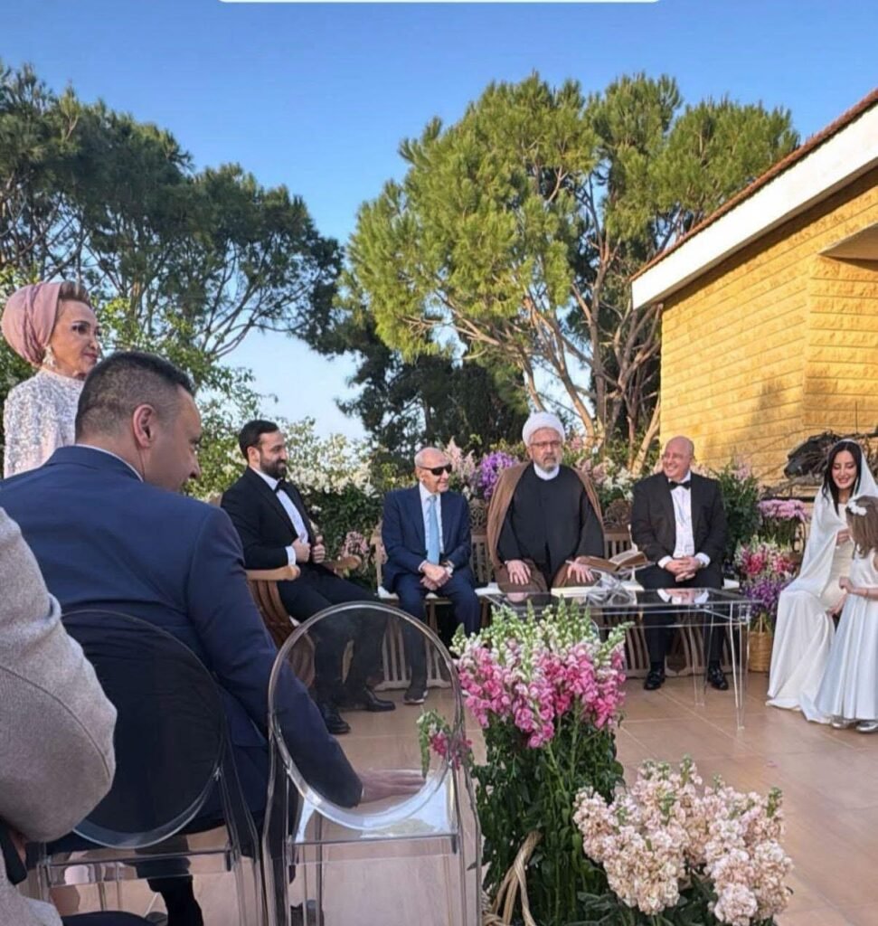 الرئيس بري في المصيلح لعقد قران نجله باسل
