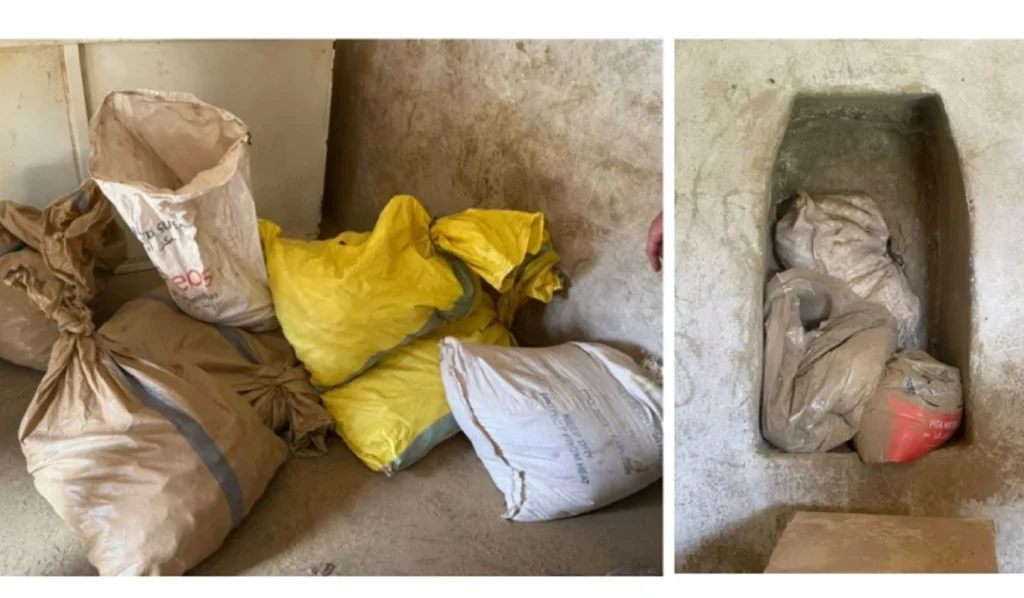 مداهمة بحثاً عن منتوجات مهربة تكشف مستودعاً لتوضيب الحشيشة!