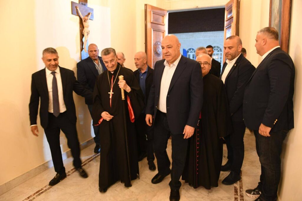 عون في بكركي بعد اجتماع أمني في بعبدا ليلا