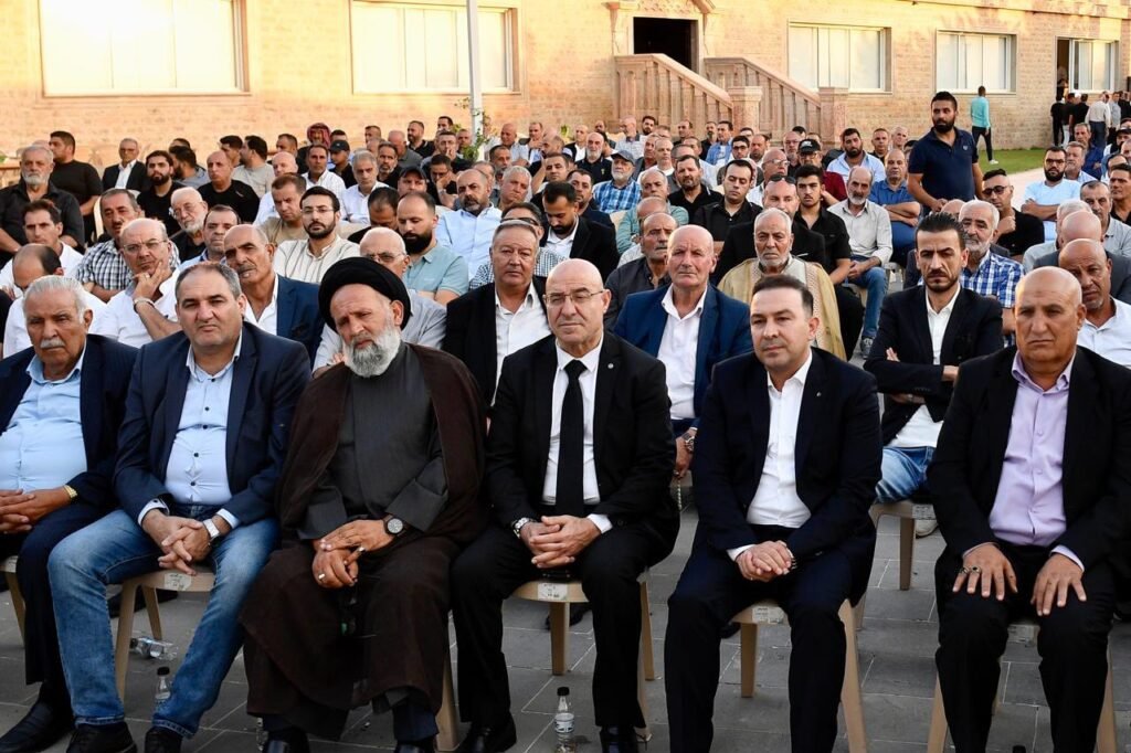 النبي شيت تُحيي الذكرى السنوية الأولى لرحيل السيد محمد شكر أبو حكمات بمجلس عزاء حاشد