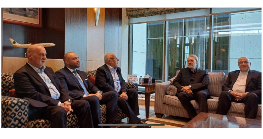 حمدان مستقبلا لاريجاني ممثلا بري : إيران سند المظلومين وشريك لبنان في مواجهة الاحتلال