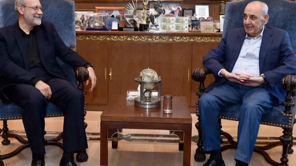 بالفيديو ـ وصول لاريجاني إلى عين التينة!