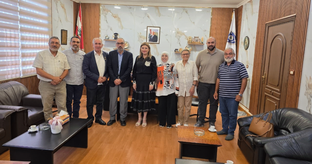 وفد من بلدية النبطية زار الترك في إطار الحرص على الحفاظ على التراث العمراني والثقافي في المدينة