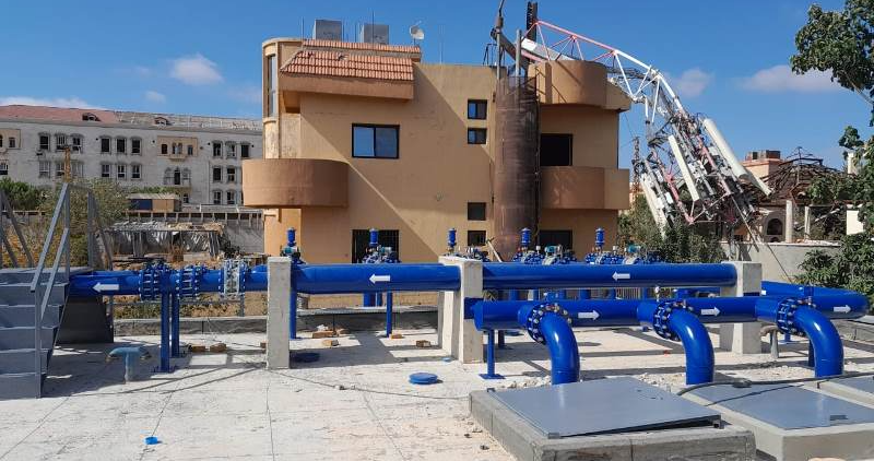 مياه الجنوب : إنجاز مشروع إعادة تأهيل محطة صف الهوا في بنت جبيل