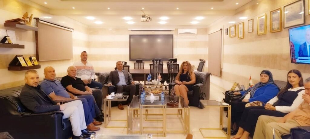 “الادارات العامة” في سرايا صيدا تتضامن مع الجيش اللبناني وتلتقي رئيس فرع مخابرات الجنوب