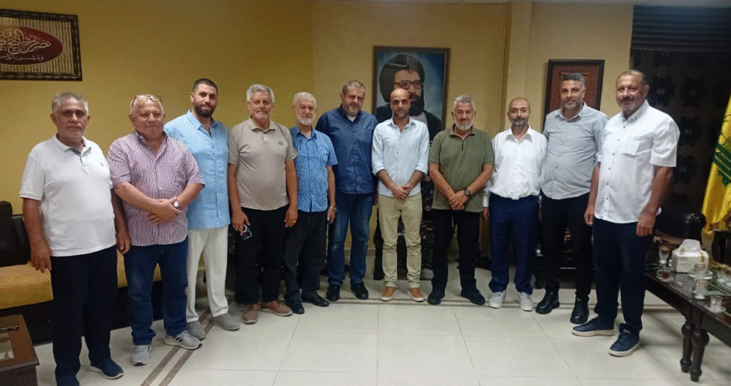 “حزب الله” استقبل الهيئة الإدارية الجديدة لرابطة مخاتير صيدا