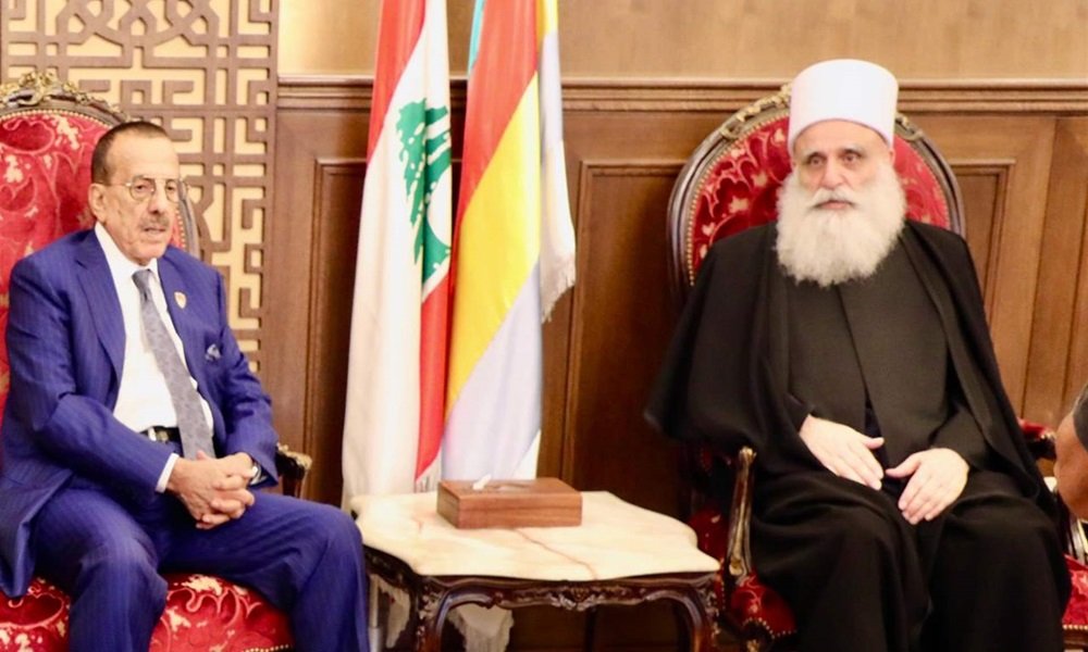 شيخ العقل إلتقى الحبتور: نعوّل على المخلصين للنهوض بوطننا!