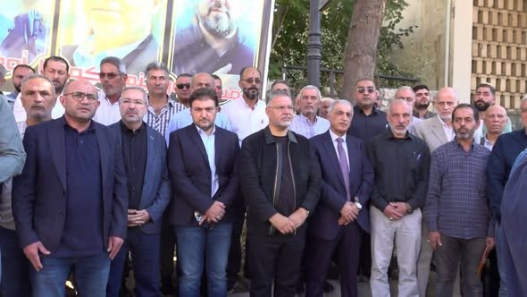 وقفة تضامنية حاشدة لتجمع بلديات الجنوب أمام السرايا الحكومية في النبطية دعما لبلدية بليدا