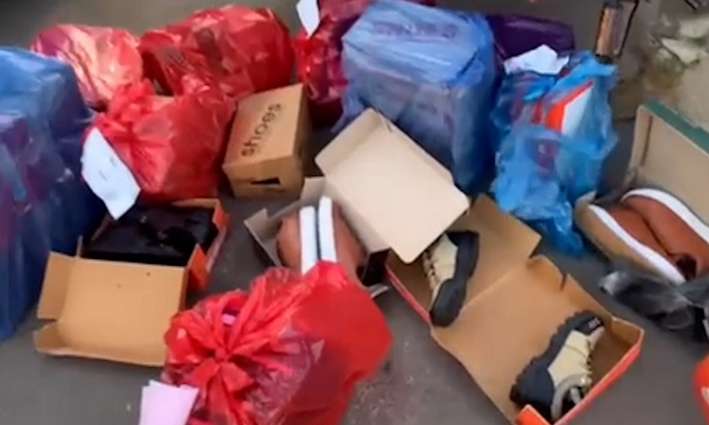 توقيف “بيك آب” محمّل بكمية من الأحذية المهرّبة