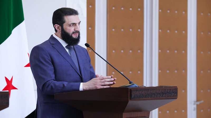 الشرع: سوريا تواجه جفافاً تاريخياً.. وندعو للإستثمار وإعادة الإعمار