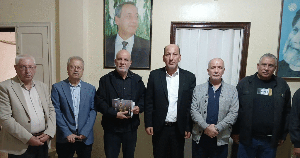 الجبهة الديمقراطية بحثت مع خريس وعزالدين التطورات في فلسطين وأوضاع اللاجئين في لبنان