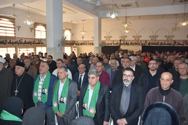 الفوعاني بذكرى شهداء أمل في بعلبك :لبنان لا ينهض إلا بوحدته وثقة أبنائه بالدولة