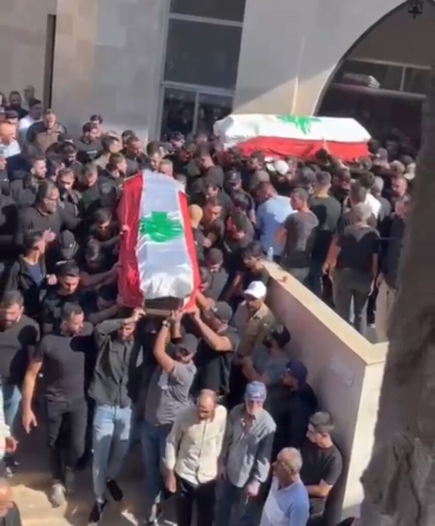بالفيديو … تشييع الشهيدين حسين ومحمد كنعان في شبعا