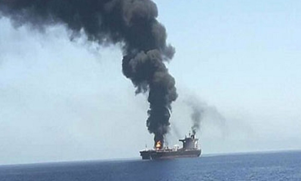 قوات “إيرانية” ٳقتحمت ناقلة نفط في المياه الدولية!