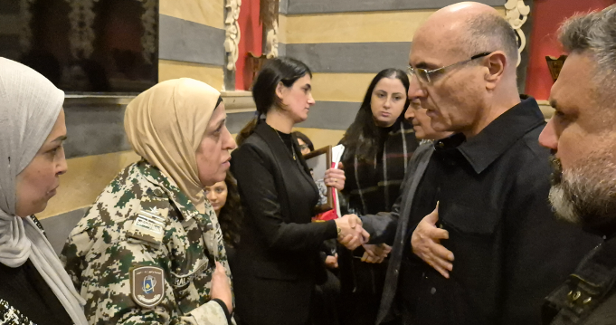 بلدة مزبود غصت بالمعزين بشهيد الأمن العام علاء شحادة