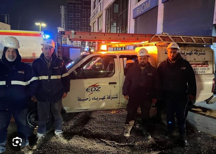 ليلة رأس السنة.. كهرباء زحلة أعلنت الجهوزية التامة!
