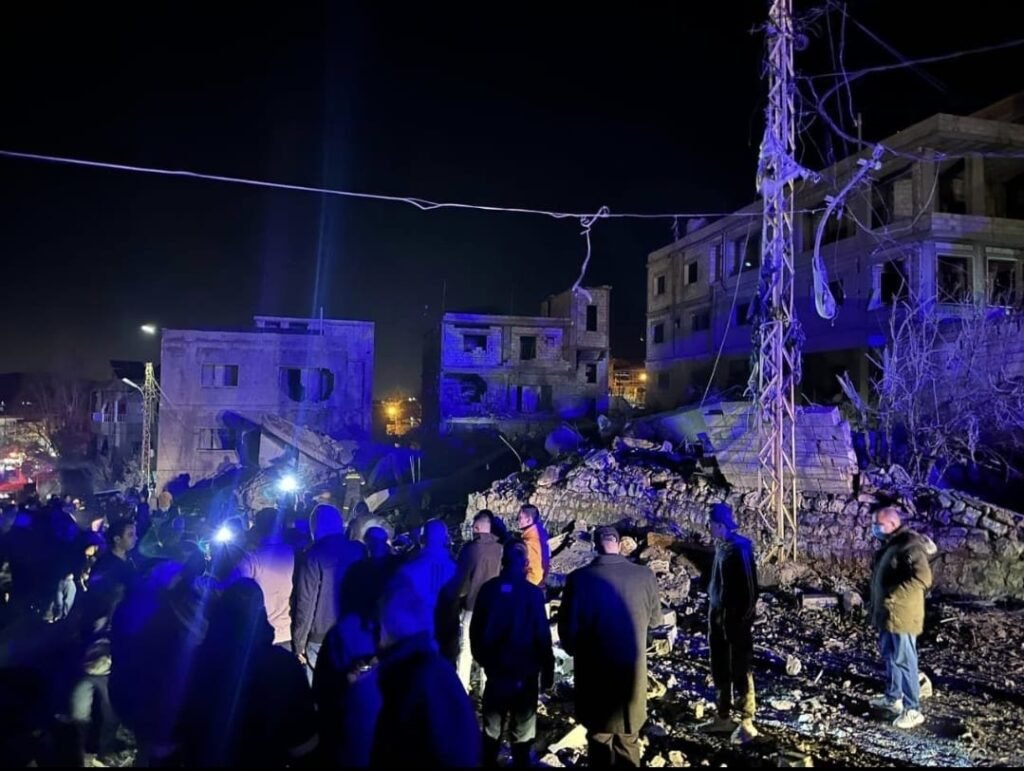 ليلة ساخنة … غارات على “أنان” و”كفرحتى” و”عين التينة” والمنارة