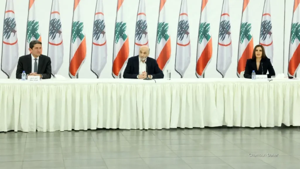 جعجع اعلن اعادة ترشيح ستريدا جعجع وجوزيف اسحق وأطلق الماكينة الانتخابية في قضاء بشري