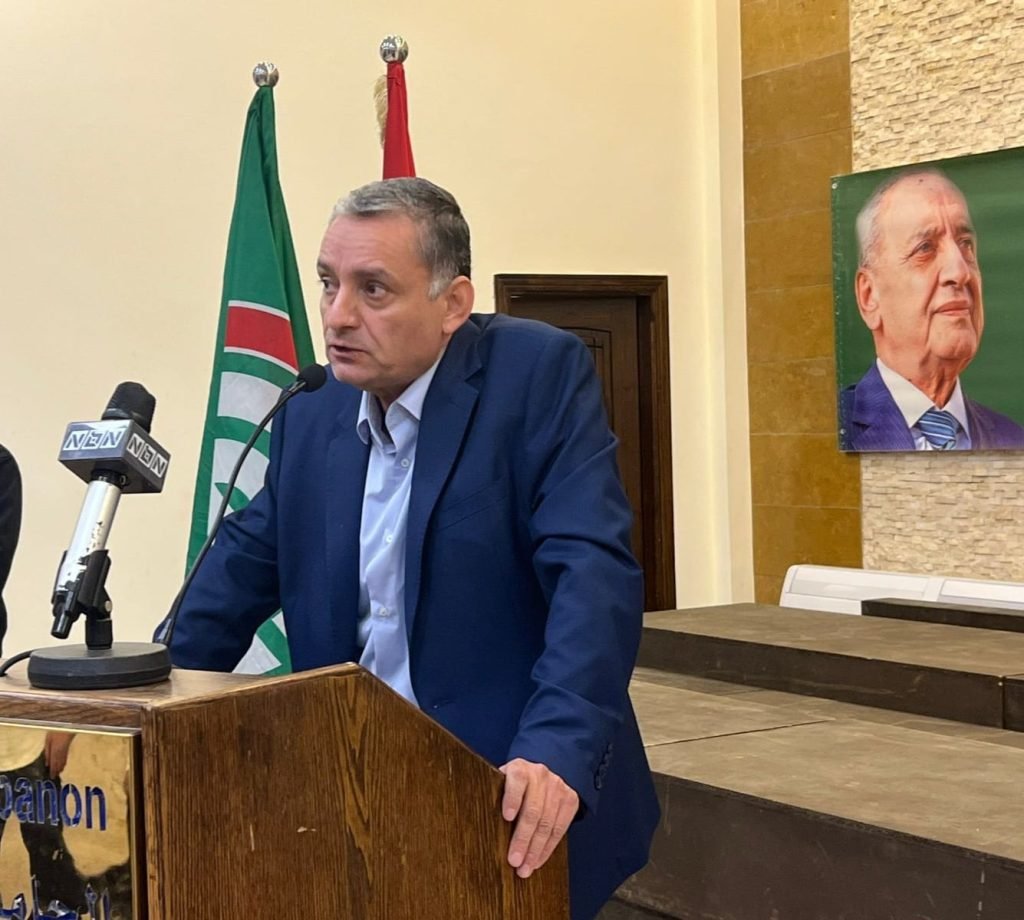 الفوعاني خلال لقاء اغترابي: متمسكون بحق المغتربين في المشاركة في الانتخابات وفقا للقانون النافذ.