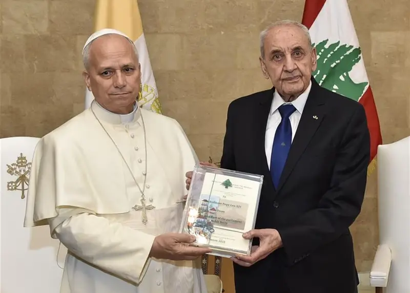 البابا في رسالة ٳلى الرئيس برّي: لبنان يُمثّل نموذجًا للشجاعة والصمود!