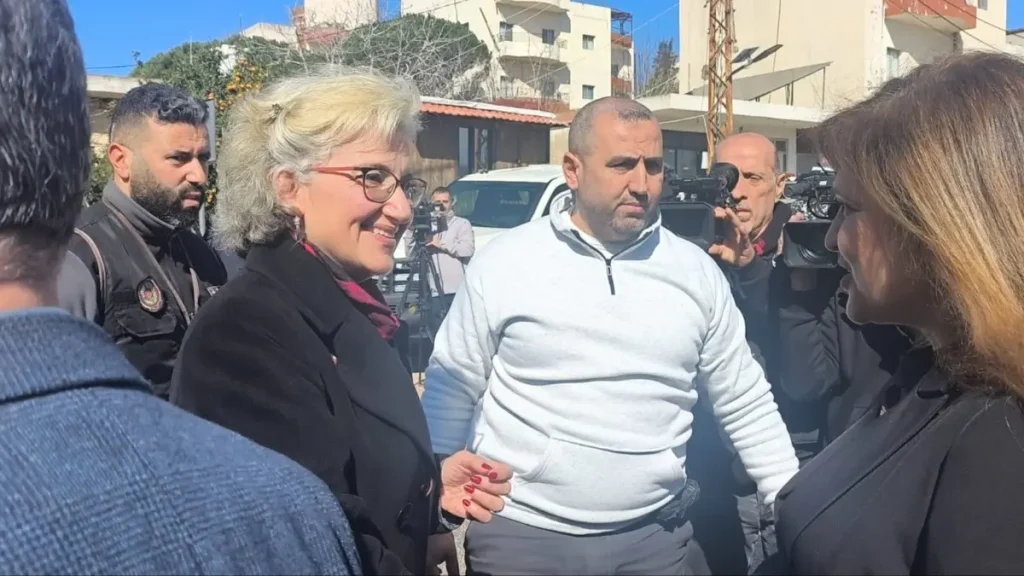 وزيرة التربية وصلت الى مرجعيون في زيارة الى مدارس القرى الجنوبية الحدودية
