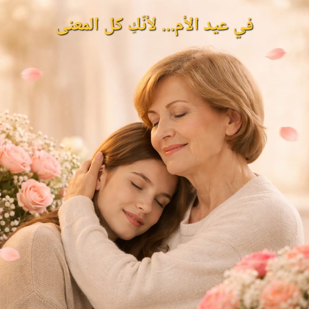 في عيد الأم… لأنّكِ كل المعنى/ بقلم: آية يوسف المسلماني