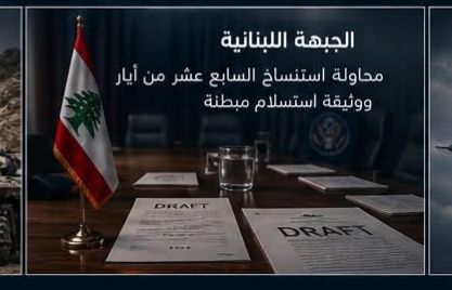 الجبهة اللبنانية.. إعلان النوايا ومحاولة استنساخ السابع عشر من أيار