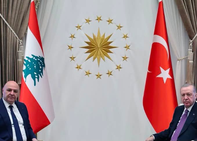 أردوغان خلال لقائه عون : جاهزون للمساعدة في إعادة إعمار جنوب لبنان