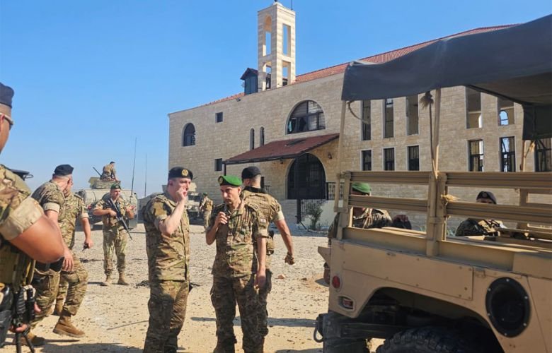 بالصّور ـ العماد هيكل بين الجنود في زوطر الغربية: المعنويات عالية رغم الأخطار!