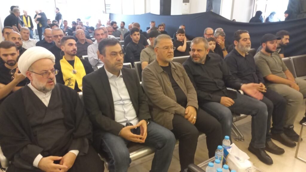 حزب الله نظم حفلا تكريميا لثلة من شهداء المقاومة في قناريت