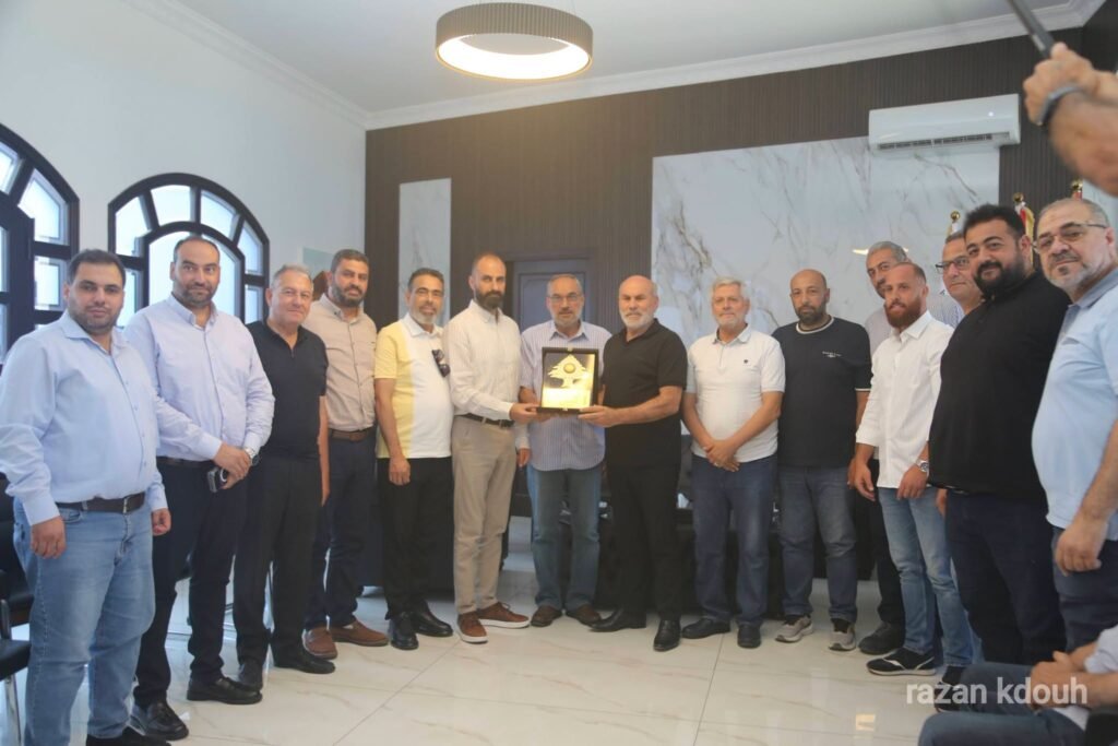 وفد بلدية النبطية يزور بلدية حارة صيدا تقديراً لجهودها الإنسانية والوطنية في رعاية النازحين