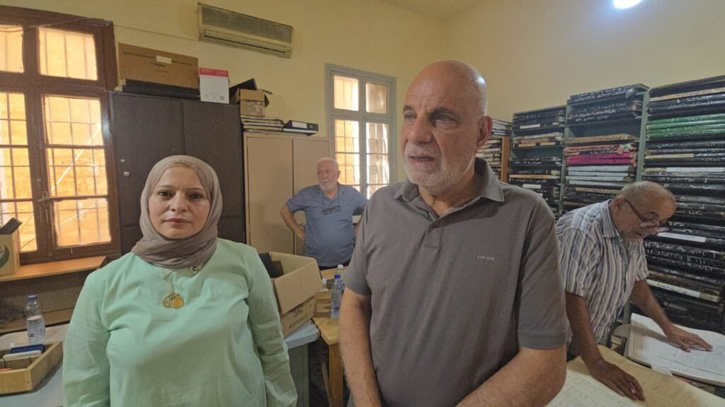 خريس يتفقد قلم نفوس صور في يومه الأول بعد إعادة افتتاحه