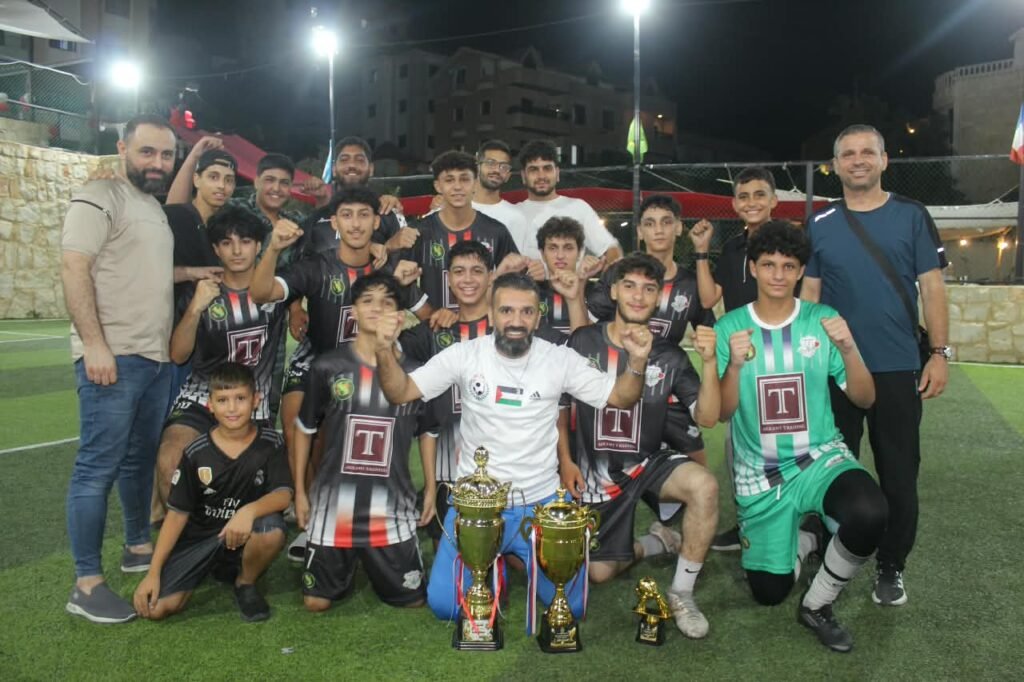 فلسطين تجمعنا بطلاً لكأس النجوم صيدا للناشئين بعد فوزه على الإصلاح صيدا