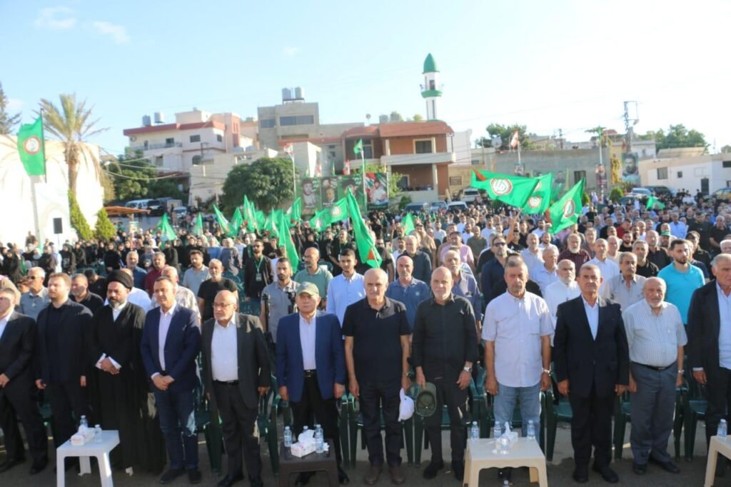 حمدان في ذكرى الشهداء القادة: السلطة اللبنانية فشلت في أداء دورها حيال الجبهة الداخلية لمعالجة قضايا الناس