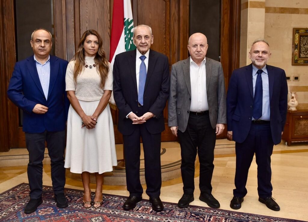 الرئيس نبيه بري استقبل مدعي عام التمييز، ورئيس وأعضاء مجلس إدارة الصندوق الوطني للضمان الاجتماعي، ووفدًا من مجلس الجنوب