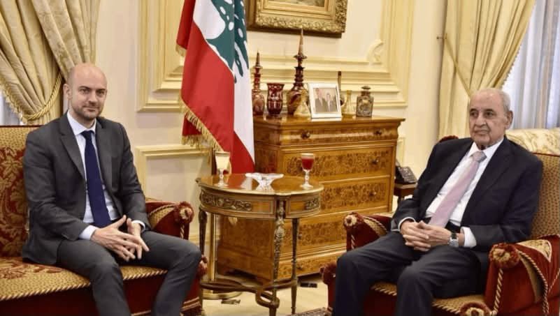 لا عطلة أسبوعية في عين التينة … والحديث مع وزير الخارجية الفرنسي عنوانه الجنوب