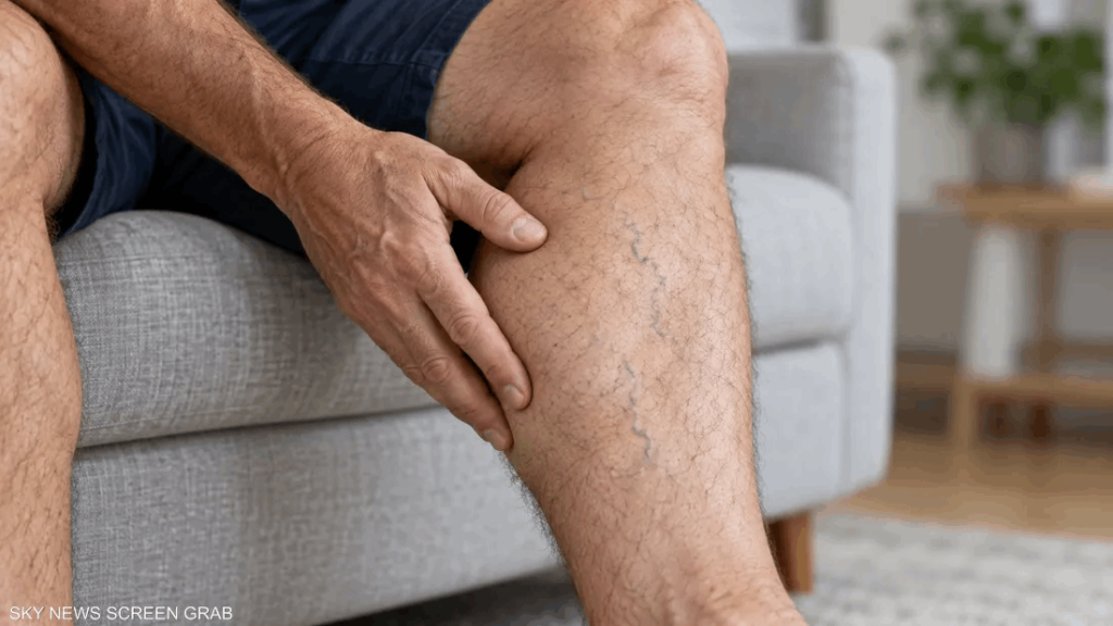 هل وضع ساق فوق أخرى يسبب دوالي الساقين؟