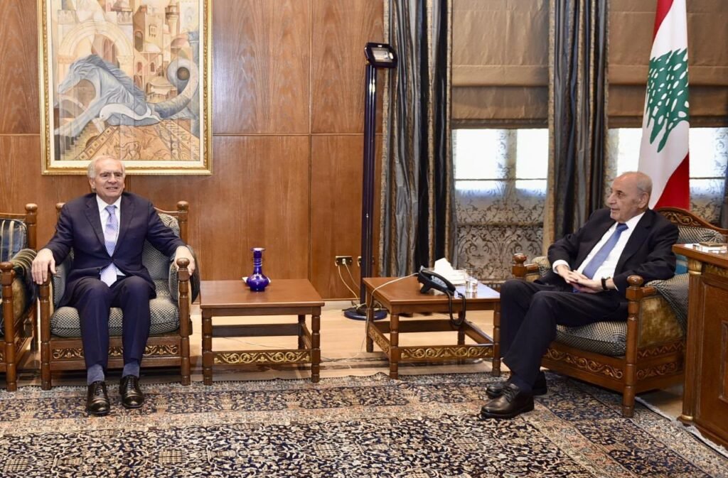 الرئيس بري استقبل المنسق الخاص للامم المتحدة في لبنان